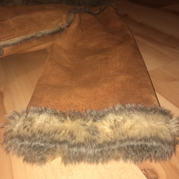 Vintage cropped suede jacket - Picture 4 of 4